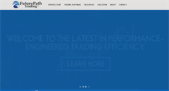 Desktop Screenshot of futurepathtrading.com